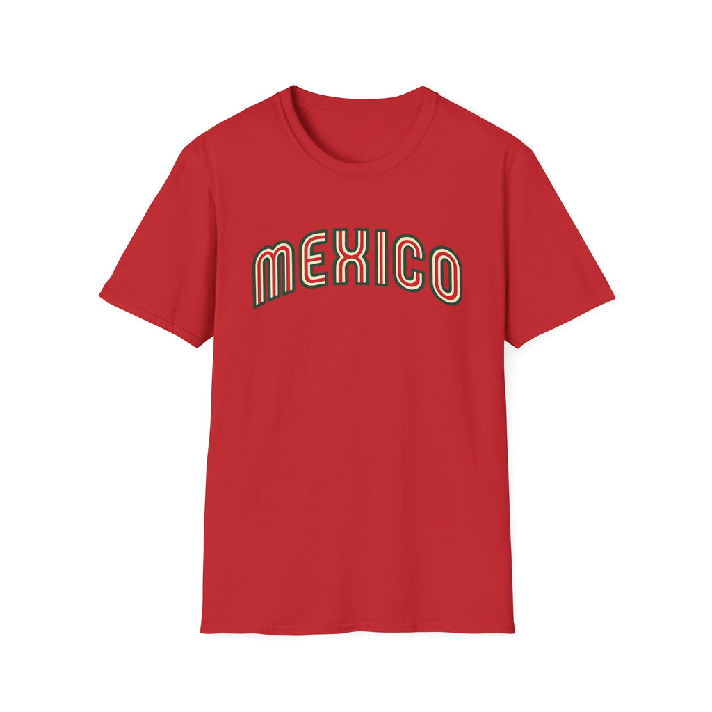 Mexico Retro Arch T-Shirt — Vintage Mexican Pride Tee