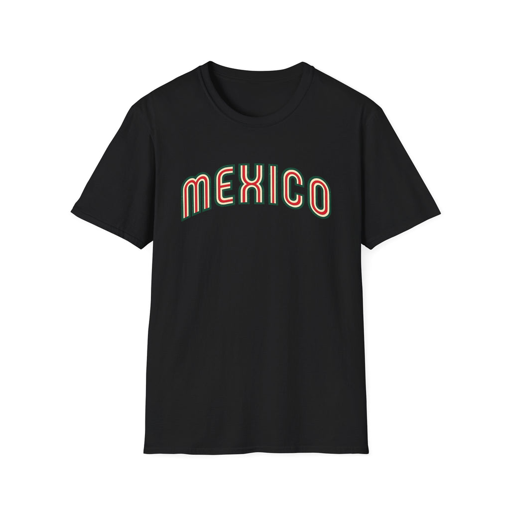 Mexico Retro Arch T-Shirt — Vintage Mexican Pride Tee