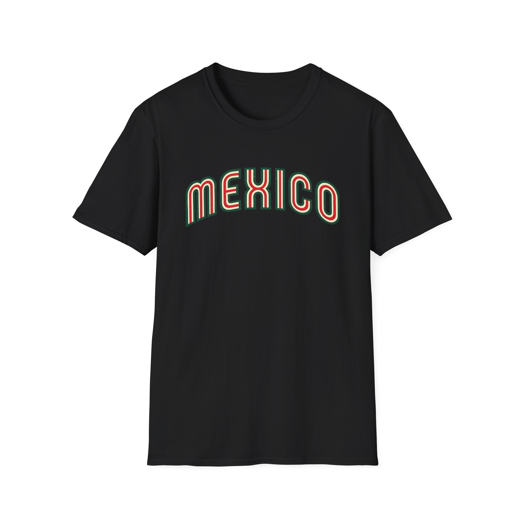 Mexico Retro Arch T-Shirt — Vintage Mexican Pride Tee