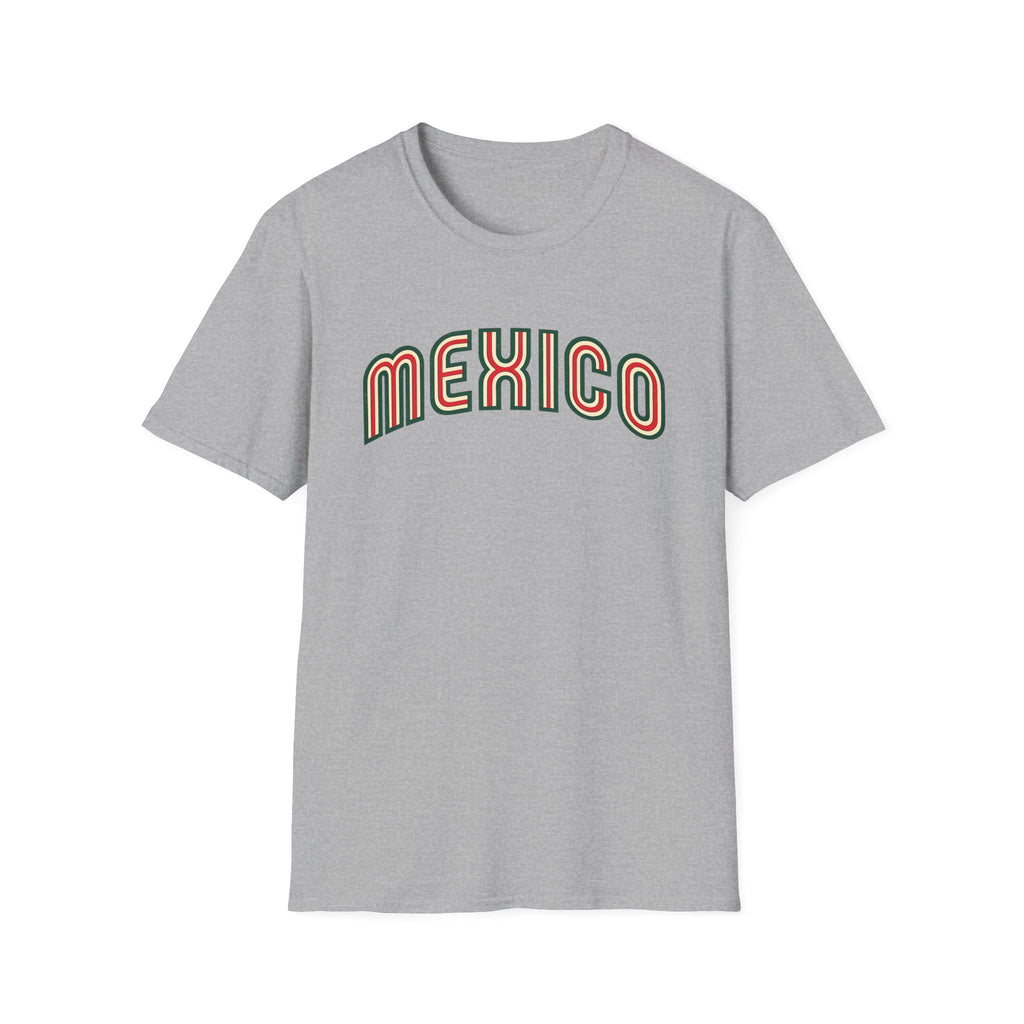 Mexico Retro Arch T-Shirt — Vintage Mexican Pride Tee