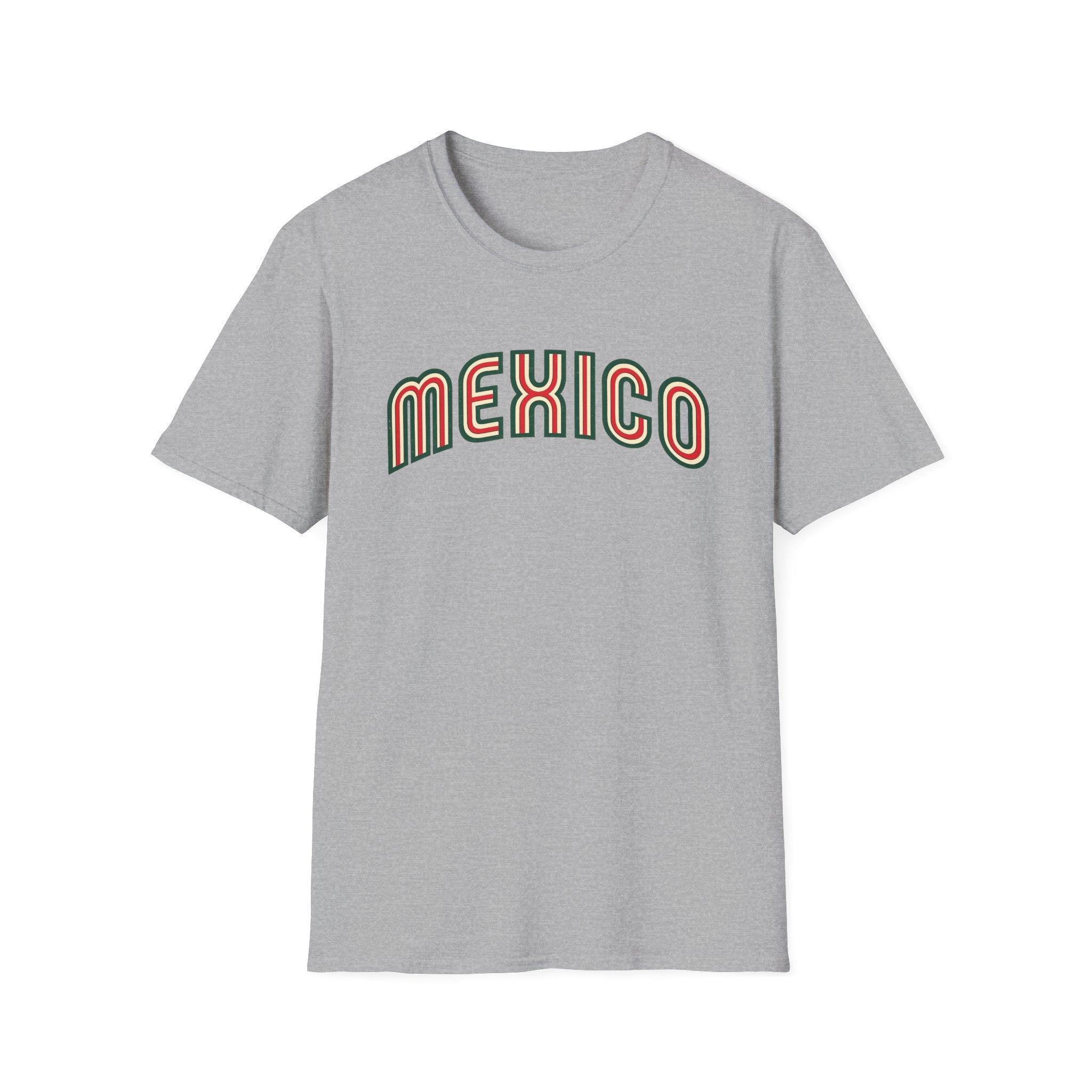 Mexico Retro Arch T-Shirt — Vintage Mexican Pride Tee
