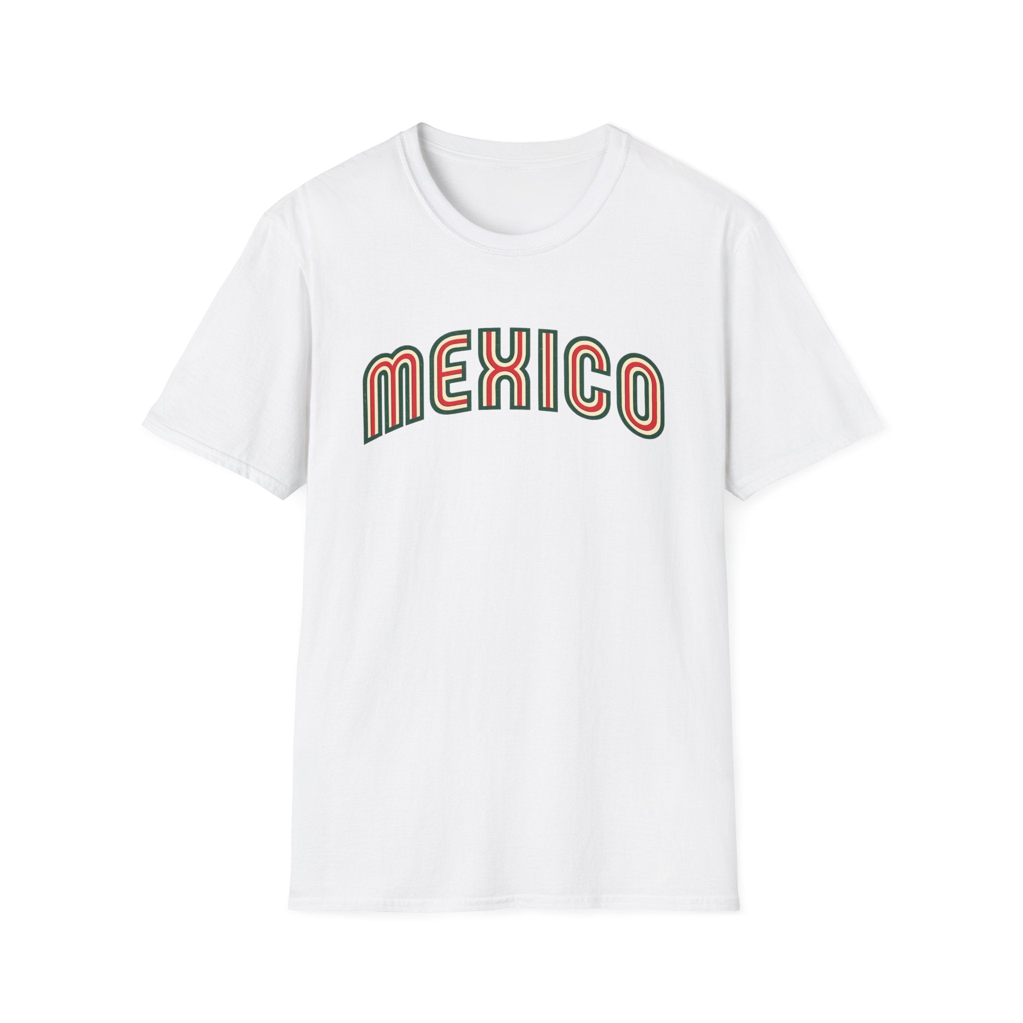 Mexico Retro Arch T-Shirt — Vintage Mexican Pride Tee