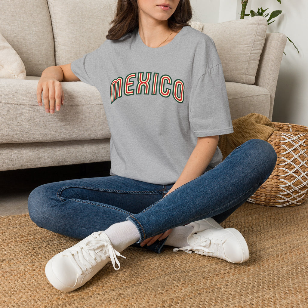 Mexico Retro Arch T-Shirt — Vintage Mexican Pride Tee