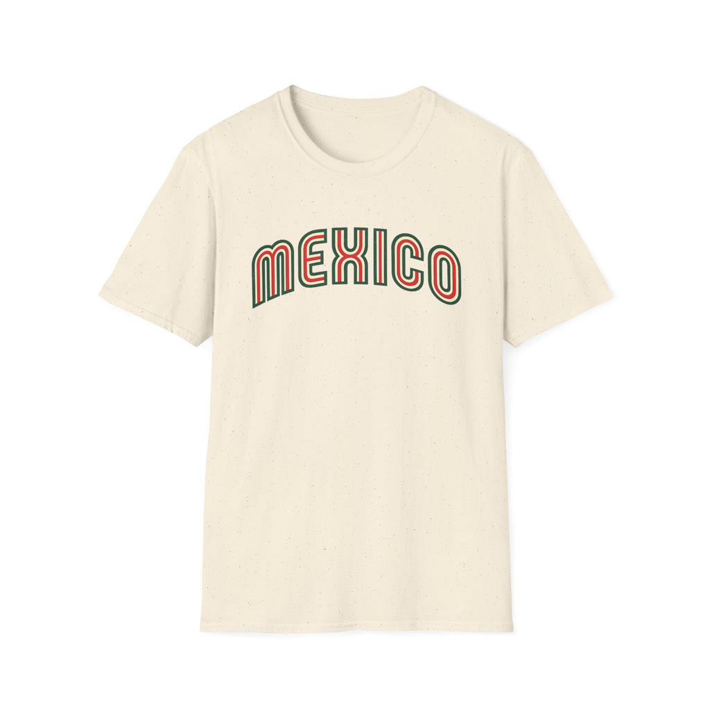 Mexico Retro Arch T-Shirt — Vintage Mexican Pride Tee