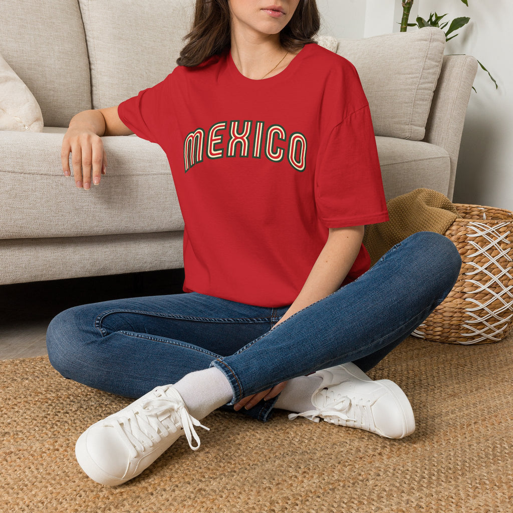Mexico Retro Arch T-Shirt — Vintage Mexican Pride Tee
