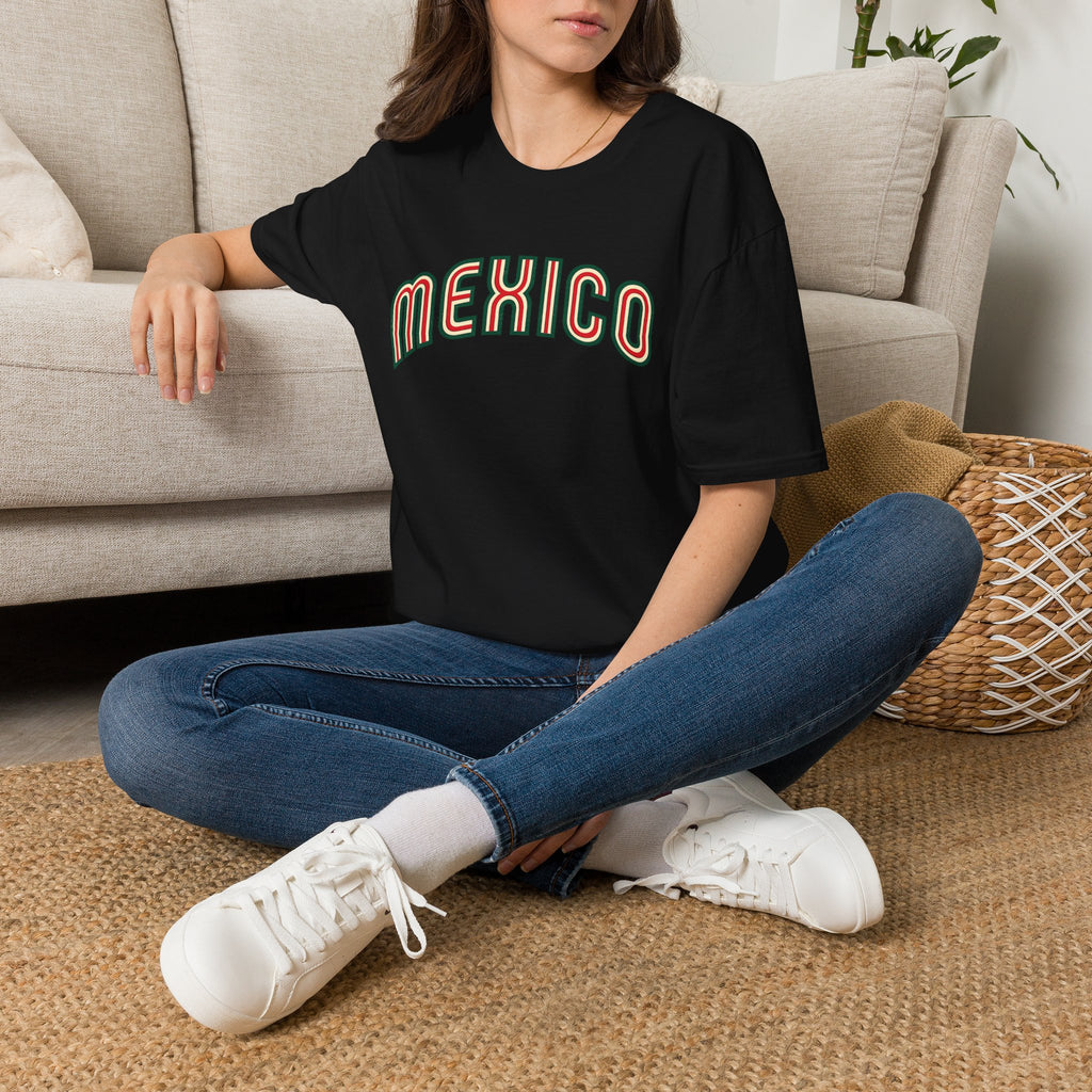 Mexico Retro Arch T-Shirt — Vintage Mexican Pride Tee