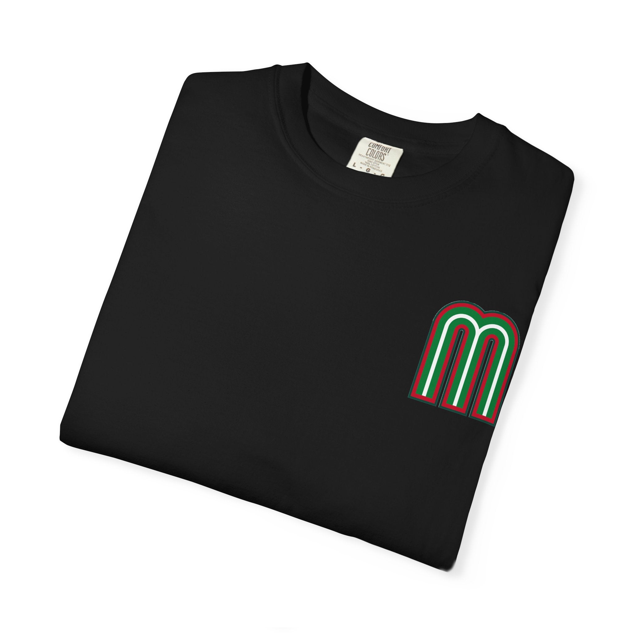 Retro Double-Stripe 'M' Graphic T-Shirt