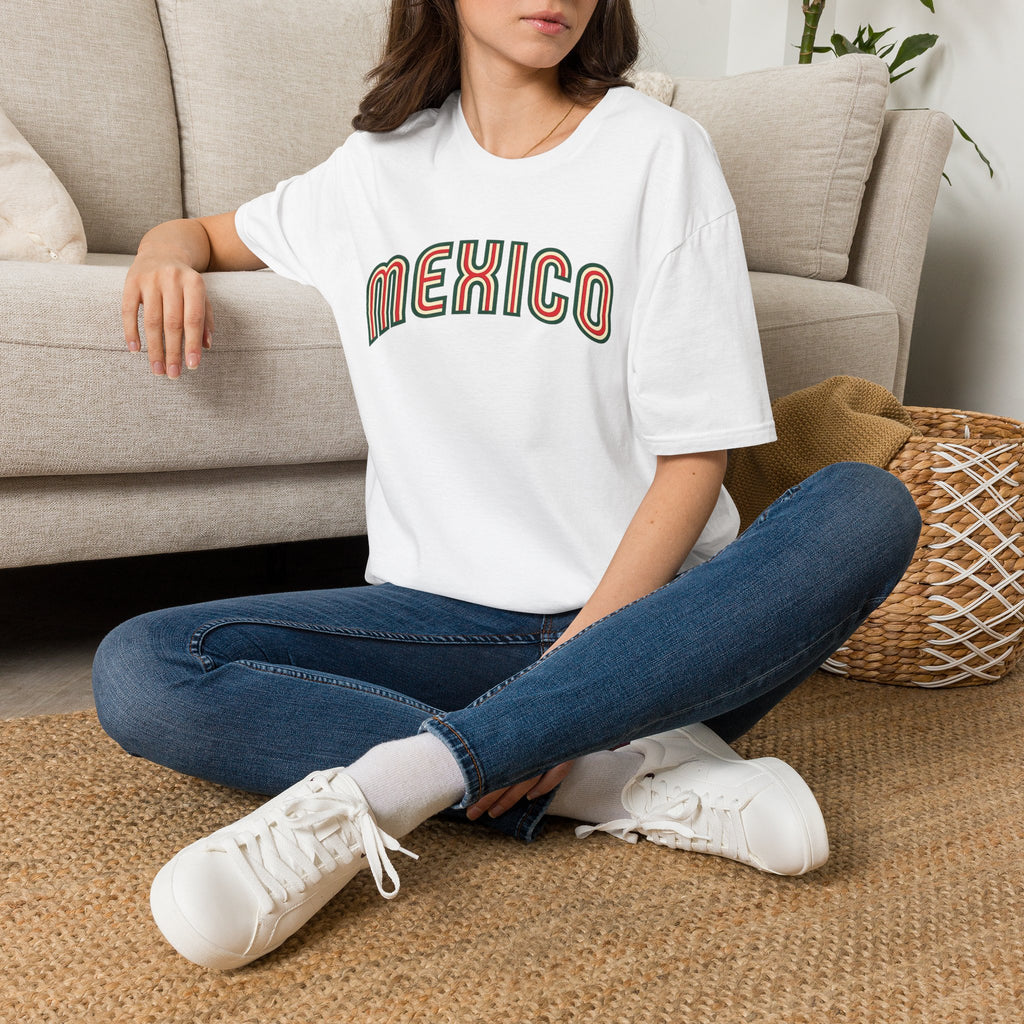 Mexico Retro Arch T-Shirt — Vintage Mexican Pride Tee