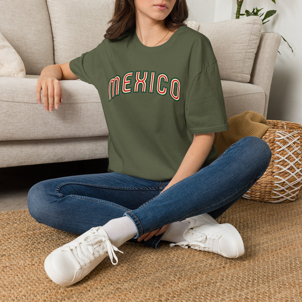 Mexico Retro Arch T-Shirt — Vintage Mexican Pride Tee