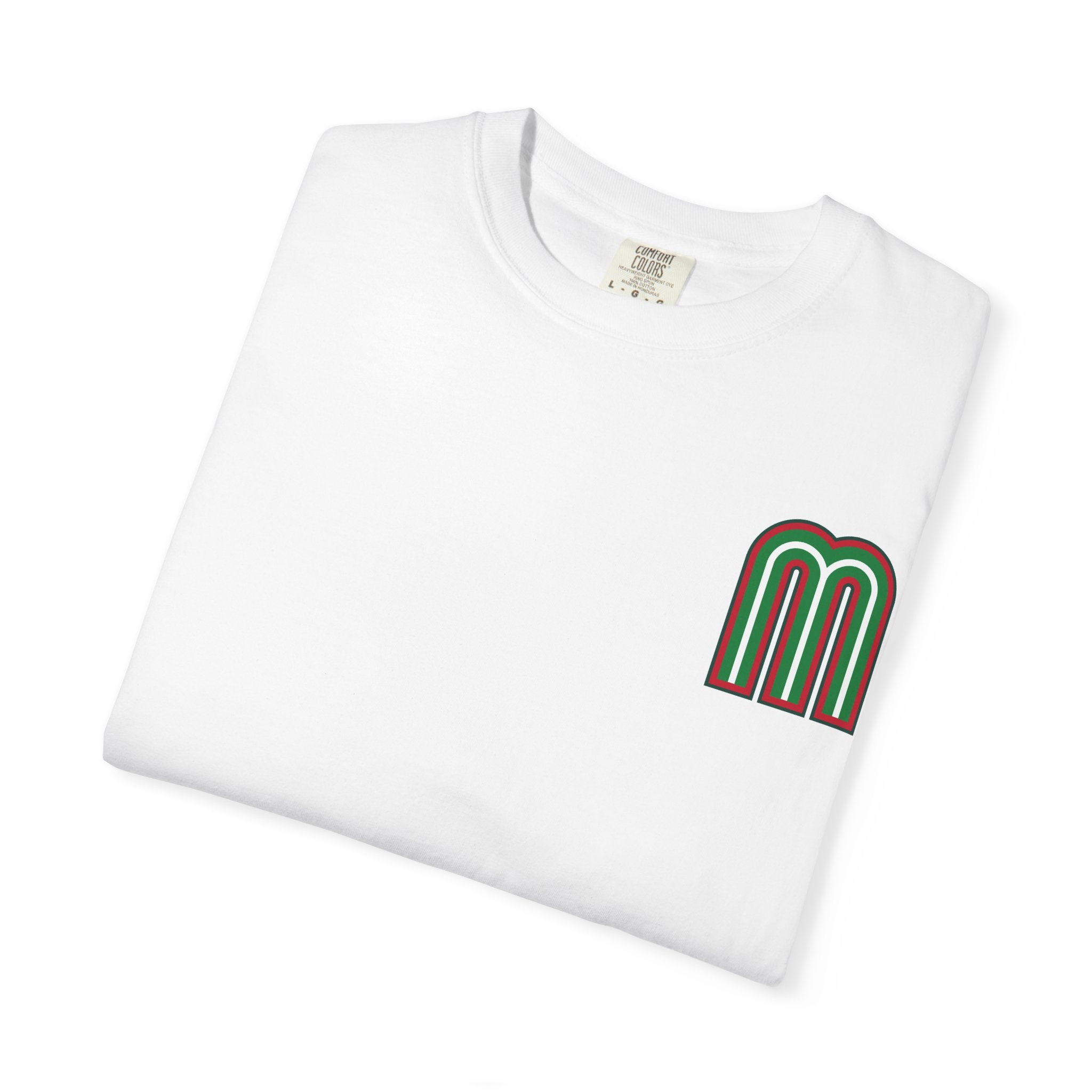 Retro Double-Stripe 'M' Graphic T-Shirt